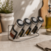Karaca Walter Inox Line 4-Piece Spice Set, 153.03.08.5015