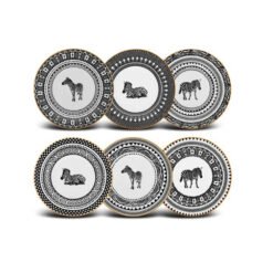 Karaca Silk Road Cake Set of 19cm For 6Pcs  , 153.09.01.2942