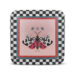 Karaca Kelebek Melamine Non-Slip Square Tray, 153.09.01.3989