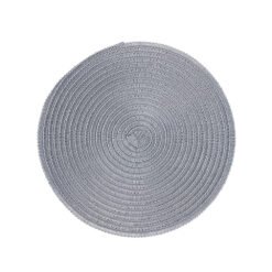 Karaca Home Ravlen Round 2 [Grey] Placemat 38cm, 153.19.01.1425