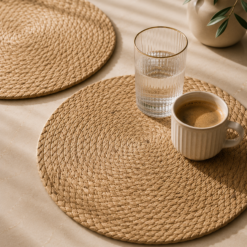 Karaca Lebanon 122 Karaca Ravlen Wicker Placemat 2 Pieces Set 38 cm, 153.19.01.1426