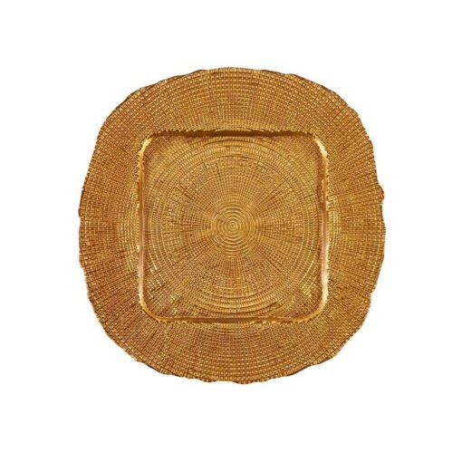 Karaca Home Canvas Square Base [Gold] 33cm, 153.19.01.1550