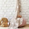 Karaca Home Baby Star Beige Baby Blanket 80x120cm, 200.16.01.0408