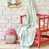 Karaca Home Baby Star Green Baby Blanket 80x120cm, 200.16.01.0410