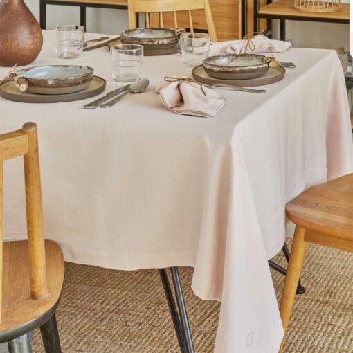 Karaca Home 4 Element Blush Table Cloth 160x240cm, 200.18.01.0921