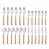 Karaca Melia Platinum 24-Piece Cutlery Set for 6 People, 153.03.08.4620 - Image 3