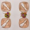 Karaca Home Stylish Square Plate [Gold] 34cm, 300.21.02.0784