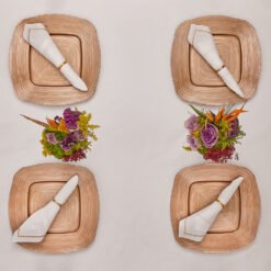Karaca Home Stylish Square Plate [Gold] 34cm, 300.21.02.0784