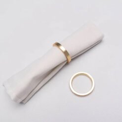 Karaca Home Lana 2Pcs Napkin Ring [Gold], 300.22.02.0484