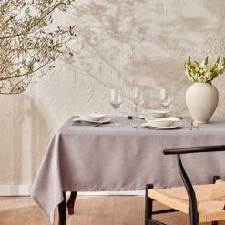 Karaca Home Chesney Carefree Table Cloth [Grey] 145x200cm, 300.22.02.0573