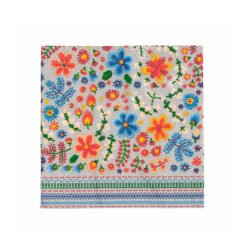 Karaca Home Bloom Napkin Set of 20Pcs 33x33cm, 300.22.02.0685