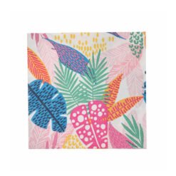 Karaca Home Colourful Leaf Napkin Set of 20Pcs 33x33cm, 300.22.02.0700