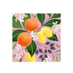 Karaca Home [Tropical] Fruit Napkin Set of 20Pcs 33x33cm, 300.22.02.0706