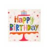 Karaca Home Happy Birthday Napkin Set of 20Pcs 33x33cm, 300.22.02.0728