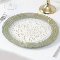 Karaca Home Liva Underplate-Soupla [Turquoise] 33cm, 300.22.02.0894