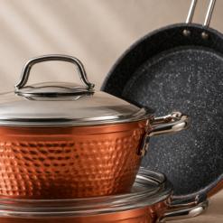 Alternative view of Karaca Biogranite 7-Piece Induction Cookware Set – Copper, 153.03.08.3528