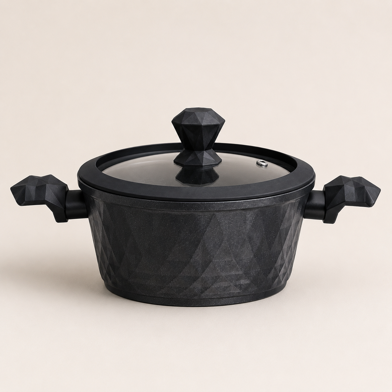 Karaca BioDiamond Antibacterial Handle Induction Base Pot 20 cm, 153.03.08.0422 3 Karaca BioDiamond Antibacterial Handle Induction Base Pot 20 cm, 153.03.08.0422 - Image 3