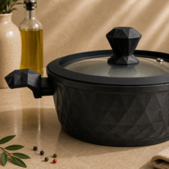 Alternative view of Karaca BioDiamond Non-Stick Antibacterial Handle Induction Stockpot 24 cm, 153.03.08.0423