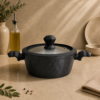 Karaca BioDiamond Non-Stick Antibacterial Handle Induction Stockpot 24 cm, 153.03.08.0423
