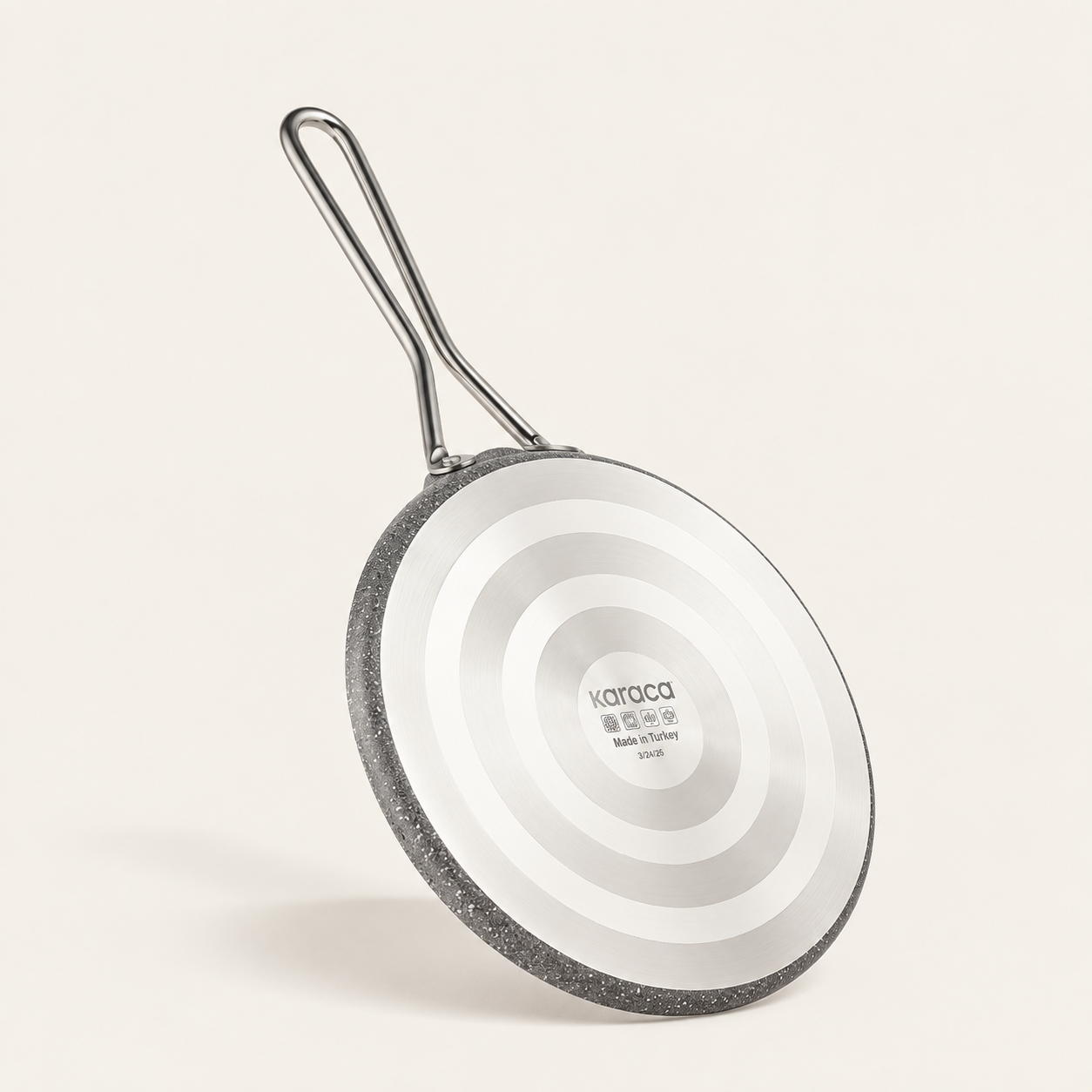 Karaca Salvador Biogranit Crepe Pan 24 cm, 153.09.01.1849 4 Karaca Salvador Biogranit Crepe Pan 24 cm, 153.09.01.1849 - Image 4