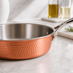 Alternative view of Karaca Nish Copper 24 cm Frying Pan, 153.03.07.5622