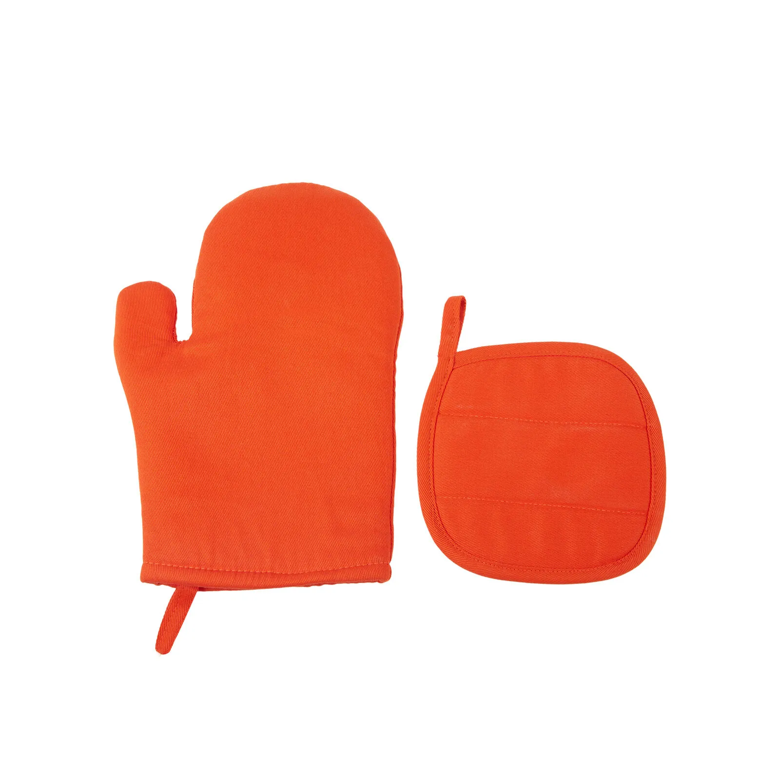 Karaca Home Pinny Orange 4-Piece Kitchen Apron Set, 200.18.01.0440 5 Karaca Home Pinny Orange 4-Piece Kitchen Apron Set, 200.18.01.0440 - Image 5