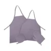 Karaca Home Pinny Grey 4-Piece Kitchen Apron Set, 200.18.01.0441 - Image 3