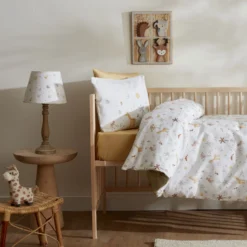 Karaca Home Baby Sunshine 100% Cotton Baby Duvet Cover Set, 200.22.11.0215