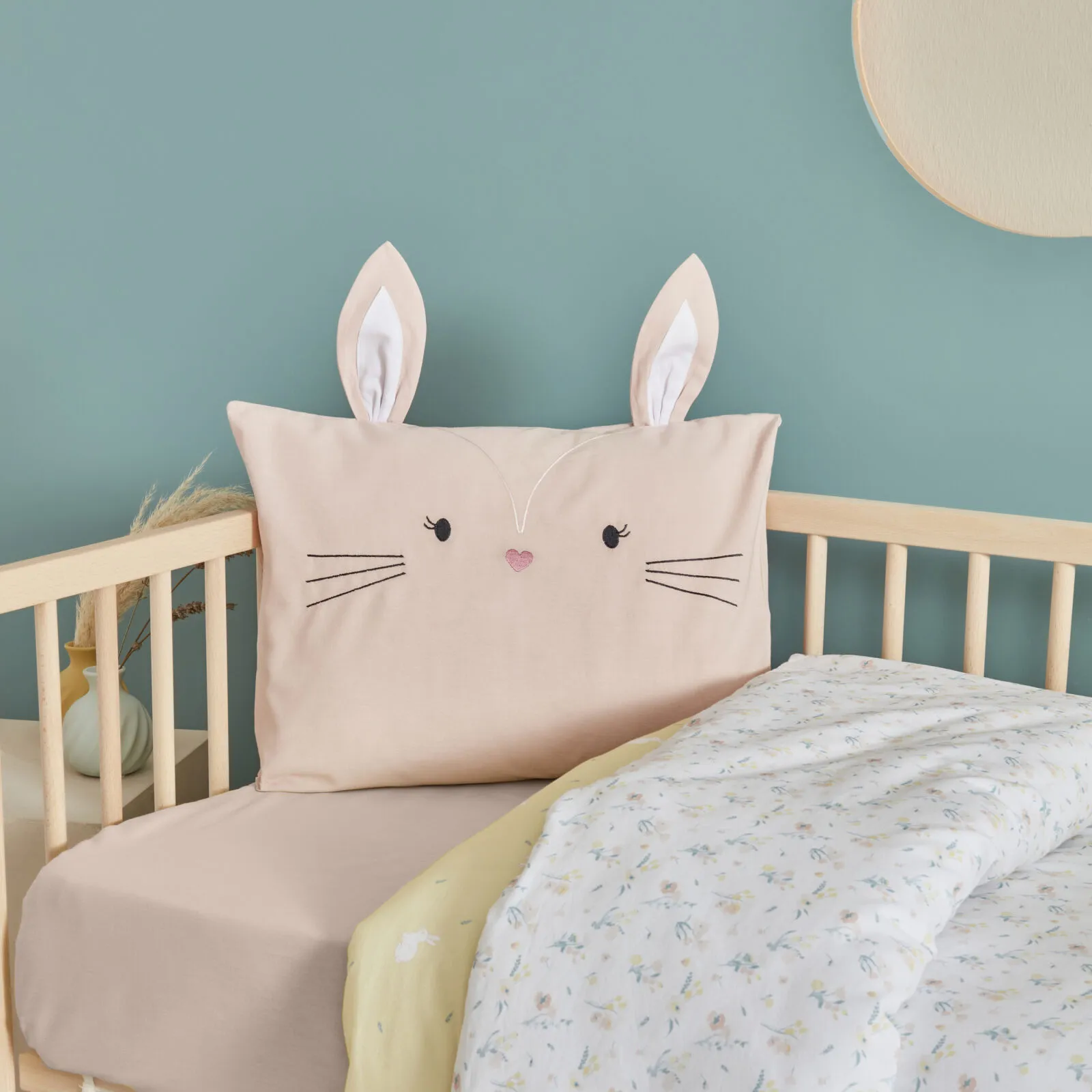Karaca Home Baby Bunny 100% Cotton Baby Duvet Cover Set , 200.22.12.0081 4 Karaca Home Baby Bunny 100% Cotton Baby Duvet Cover Set , 200.22.12.0081 - Image 4