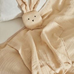 Alternative view of Karaca Home Baby Little Bunny 100% Cotton Muslin Playmate Set, 200.22.12.0084