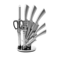 Karaca Meister Palm Steel 9-Piece Knife Set, 153.03.08.2492