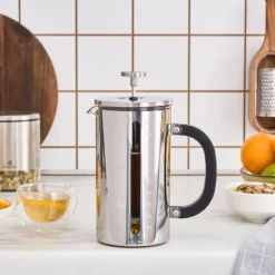 Karaca Poly Borosilicate Glass French Press – 1000 ml, 153.03.08.3186