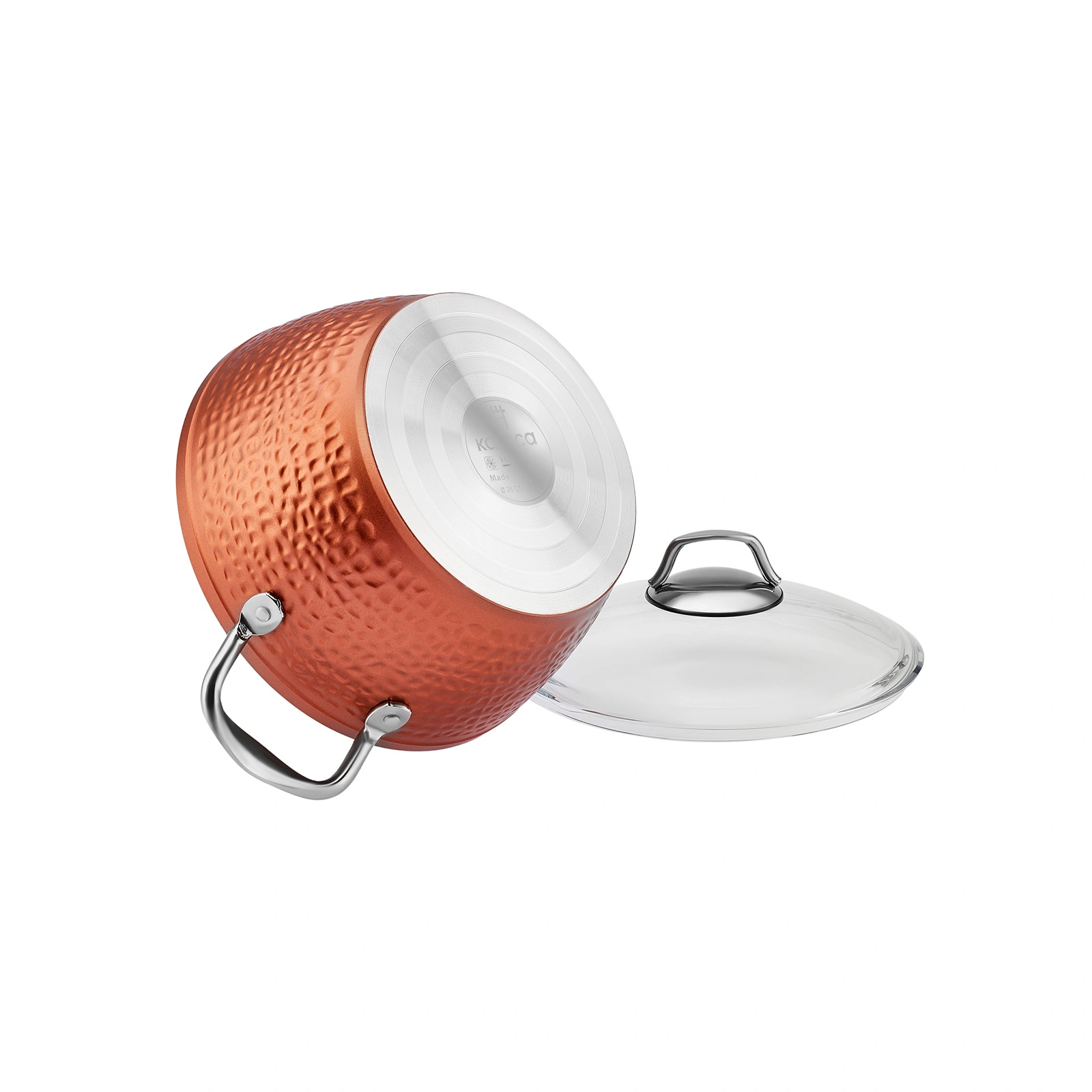 Karaca Biogranite 7-Piece Induction Cookware Set ? Copper, 153.03.08.3528 6 Karaca Biogranite 7-Piece Induction Cookware Set ? Copper, 153.03.08.3528 - Image 6