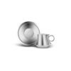 Karaca Knight 2-Piece Coffee Cup with Metal Saucer 80 ml, 153.03.05.0217 9 Karaca Knight 2-Piece Coffee Cup with Metal Saucer 80 ml, 153.03.05.0217 - Image 5