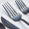 Karaca Premium Jupiter Black 84-Piece Cutlery Set for 12 People – Shiny Black, 153.03.08.4579 7 Karaca Premium Jupiter Black 84-Piece Cutlery Set for 12 People – Shiny Black, 153.03.08.4579 - Image 4