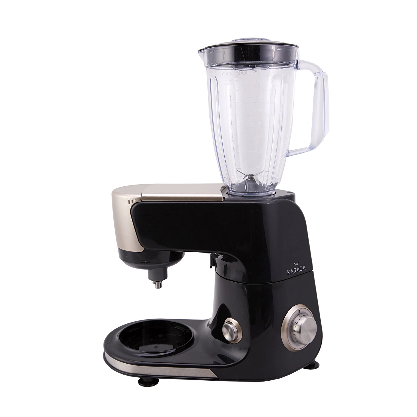 Karaca Black Maestro Chef 7-in-1 Professional Kitchen Utensil 4L – 1000W, 153.01.01.2922 3 Karaca Black Maestro Chef 7-in-1 Professional Kitchen Utensil 4L – 1000W, 153.01.01.2922 - Image 3