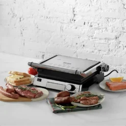 Alternative view of Karaca Biogranit 6 Slice Capacity Stainless Steel Grill and Toaster Inox 2000W, 153.06.11.0448