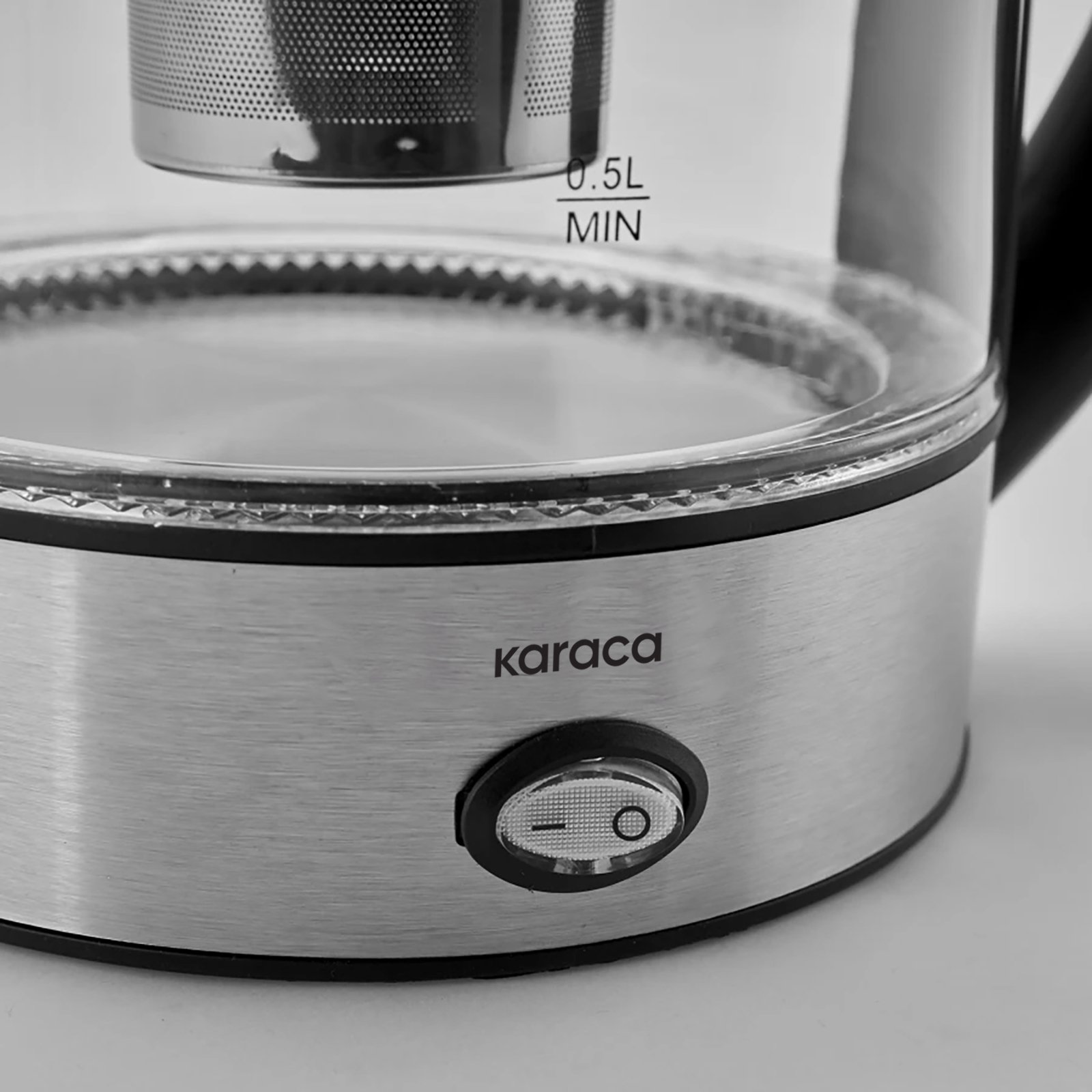 Karaca Inox Herbal Tea Maker & Electric Kettle – 1.7L, LED & Stainless Steel, 153.01.06.4887 6 Karaca Inox Herbal Tea Maker & Electric Kettle – 1.7L, LED & Stainless Steel, 153.01.06.4887 - Image 6