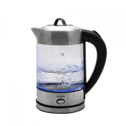 Karaca Inox Herbal Tea Maker & Electric Kettle – 1.7L, LED & Stainless Steel, 153.01.06.4887