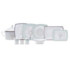 Alternative view of Karaca Fine Pearl Banyan 62-Piece Dinner Set for 12 People, 153.03.08.0646