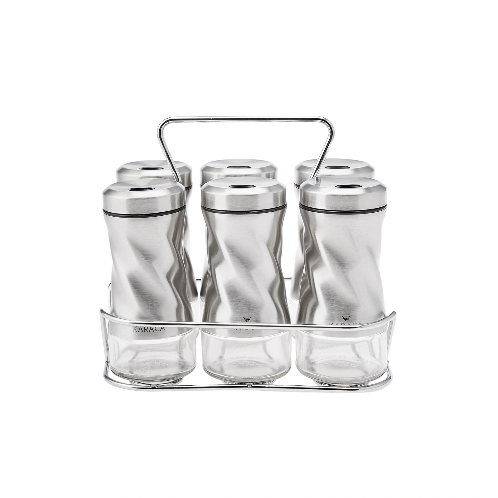Karaca Tottori Inox 7-Piece Rectangular Spice Set – 100 ml, 153.03.06.4729 5 Karaca Tottori Inox 7-Piece Rectangular Spice Set – 100 ml, 153.03.06.4729 - Image 5