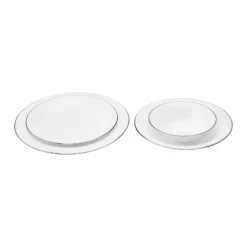 Alternative view of Karaca Fine Pearl Diana 24-Piece Platinum Dinner Set for 6 People, 153.03.06.5019