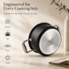Karaca BioDiamond Pro 6-Piece Non-Stick Induction Cookware Set, 153.03.07.9035 11 Karaca BioDiamond Pro 6-Piece Non-Stick Induction Cookware Set, 153.03.07.9035 - Image 6