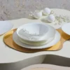 Karaca Red Carpet Collection Fine Pearl Extra Chanak 62-Piece Dinner Set for 12 People, 153.03.08.0185 11 9304997134366