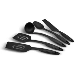 Alternative view of Karaca Maestro 5-Piece Kitchen Utensil Set – Black, 153.01.01.3692