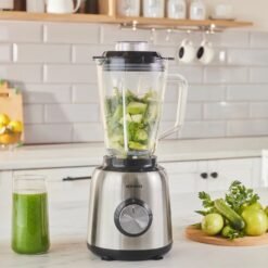 Alternative view of Karaca Inox 1.5L Glass Tank Smoothie Blender – 1000W, Ice Crushing & 2-Speed, 153.09.01.3425