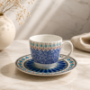 Karaca Mai Seljuk Series Set of 2 Coffee Cups, 153.03.07.9018 5 Karaca Mai Seljuk Series Set of 2 Coffee Cups, 153.03.07.9018 - Image 2