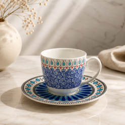 Alternative view of Karaca Mai Seljuk Series Set of 2 Coffee Cups, 153.03.07.9018
