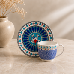 Karaca Mai Seljuk Series Set of 2 Coffee Cups, 153.03.07.9018