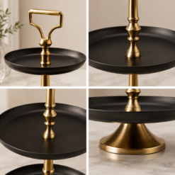 Alternative view of Karaca Enalor Luxe Serving Set 40 cm, 300.01.01.2431